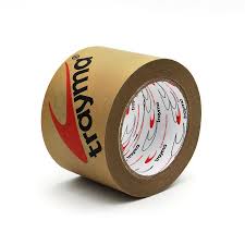 Cinta Adhesiva De Papel Kraft Impresa Con Logotipos Y Textos Tym 61121 Trayma