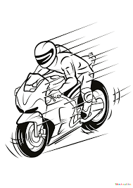 Coloriage voiture dessin à imprimer coloriage tesla model 3 voiture electrique coloriage moto honda rc212v 2007 Coloriage Moto 04 Avec Tete A Modeler
