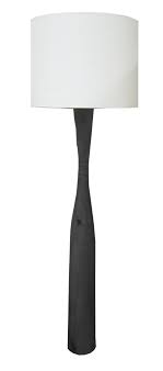 Never opened) allen & roth. Callum Floor Lamp Black Mrd Home