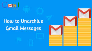 Steps To Unarchive Emails In Gmail Email Is The Best Way Of Communication For Business Purpose But Sometimes We Face A Prob Messages Gmail Tech Company Logos