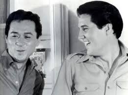 Elvis and Jerry Schilling On set of Paradise Hawaiian Style