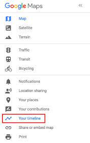How To View And Delete Your Location History In Google Maps Google Maps History Google Map