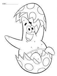 Spongebob Hatching Egg Coloring Pages Easter Coloring Pages Easter Coloring Pages Printable Easter Egg Coloring Pages