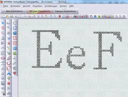Download 10 kreuzstich alphabet kostenlos vectors. Das Kreuzstichprogramm Teil 8 Buchstaben Uber Buchstaben Bernina Blog