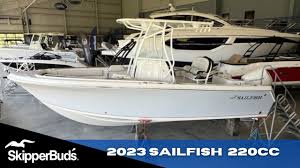 2023 Sailfish 220 Center Console Boat Tour SkipperBud's - YouTube