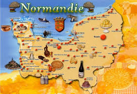 Melusineh Normandie Carte Normandie Visiter La Normandie