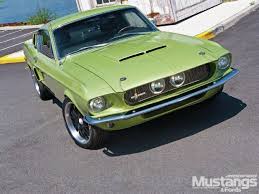1967 Mustang Ford Mustang Fastback Ford Mustang Ford Classic Cars