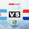 Recién en tyc el cartel decía argentina vs paraguay. 1