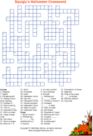 Can you figure out the 31 clues? Halloween Crossword Puzzle Halloween Crossword Halloween Worksheets Halloween Crossword Puzzle