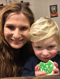 Church group hands out hot chocolate and candy