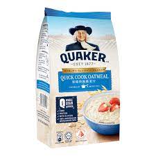 Check spelling or type a new query. Quaker 100 Wholegrain Oatmeal Refill Quick Cook Ntuc Fairprice