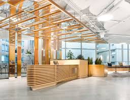 Dentsu Aegis Network Offices Toronto Office Snapshots Corporate Interiors Advertising Agency Office Front Desk Design