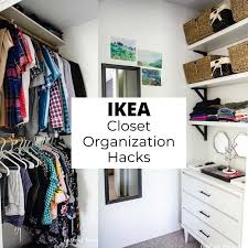 Regular closet organization ideas don't necessarily apply when you're dealing with a nursery closet this system is not specifically designed to serve as a closet organizing system but is versatile. Easy Small Closet Organization Ikea Hacks Harbour Breeze Home