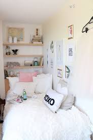 These spaces might be small but they are practical, too. Decorating A Dorm Room For Under 500 Jillian Harris Dorm Room Decor Cute Dorm Rooms Small Bedroom Decor