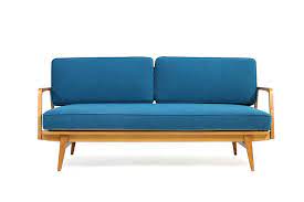 Twin daybeds offer comfortable depth, whether you are sitting or lying. Mid Century Modern Daybed By Eugen Schmidt 1950s Germany