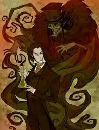 Dr Jekyll And Mr Hyde Art Print By Abigail Larson Society6 Art Abigail Larson Horror Art