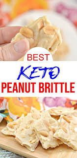 Check Out These Keto Peanut Brittle Candy Bars Best Low Carb Candy Peanut Brittle Candy You Are Go Low Carb Recipes Dessert Low Carb Candy Low Carb Christmas