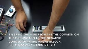 An rfid system consists of two main components, a transponder or a tag which is located on the object that we want to be identified, and a transceiver or a reader. Instructions On How To Wire An Access Control Kit Youtube