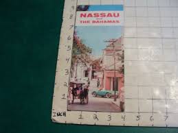 vintage HIGH GRADE travel brochure: NASSAU & The Bahamas, 1960 | eBay