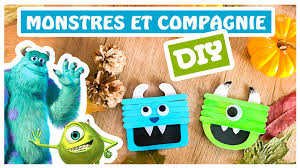 Activite Manuelle Monstre Et Cie Disney Monstre Et Compagnie Activite Manuelle Halloween Facile Disney Pixar