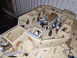 Lead the dewback to the feeding area outside; Star Wars Cantina Moc Update Lego