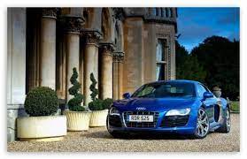 Audi R8 V10 Blue Hd Desktop Wallpaper High Definition Fullscreen Mobile Dual Monitor Audi R8 Wallpaper Audi R8 Audi R8 V10