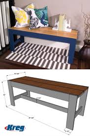 All opinions are entirely my own. Free Project Plan How To Build A Diy Easy But Elegant Bench Diy Furniture Plans Diy Furniture Plans Wood Projects Diy Entryway Bench