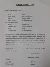 Yang bertanda tangan di bawah ini: Contoh Surat Keterangan Tidak Mampu Dari Orang Tua Bagi Contoh Surat