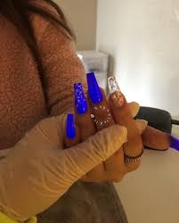 Midnight Purple Dark Purple Coffin Nails With Glitter Nail And Manicure Trends We offer quality styles at the best price and in a sustainable way.