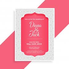 That's why making your own diy wedding invitations using templates is a smart way to save money. Awesome Islamic Muslim Wedding Style Card Design Free Vector Nohat Free For Designer