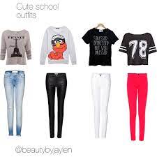 Cute School Outfits For 11 Year Old Girl For School Cute School Outfits Created By Beautybyja Cute Outfits For School Spring Outfits For School Tween Outfits