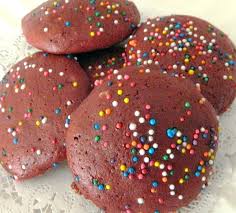 Red velvet cake, once an idiosyncratic specialty of the southeastern united states, . Shortcut Red Velvet Cake Cookies Pams Daily Dish