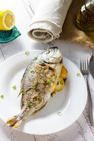 Daurade Farcie Aux Epinards Et Au Citron Recette Daurade Recettes De Cuisine Recette Dorade