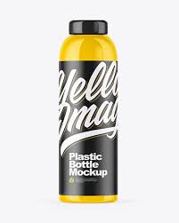 Download Glossy Hand Sanitizer Bottle Mockup With Glitter Back View Yellow Author