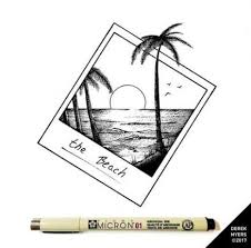 Landscaping Beach Drawing 32 Trendy Ideas Beach Drawing Stippling Art Micron Pen Art These drawing ideas have been sorted keeping the fact in mind that the beginners, who are stepping first in the world of arts, can take it easy.