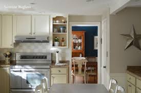 Snow white milk paint by general finishes to be exact. Painted Kitchen Reveal
