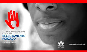 Aqui le muestro mi trabajo ya expuesto sobre el articulo 16 de los derechos humanos. Defensoria Lanza La Estrategia 2021 Ano Contra El Reclutamiento Forzado De Ninos Ninas Y Adolescentes