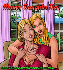 illustrated interracial- Mother Daughter Day free Porn Comic | HD Porn  Comics