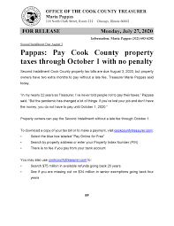 The cook county treasurer oversees the county's property tax collection and distribution system, and is responsible for the administration of taxes, . From The Office Of The Cook County Village Of Lemont Facebook