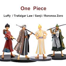 Wano arc has reached the point where the fates of many will be judged. Buy Dxf One Piece Land Of Wano Anime Figure Toys Luffy Trafalgar Law Sanji Roronoa Zoro Pvc Action Figure Toy Collectible Model 18cm In The Online Store Anime Figures Zone Store At