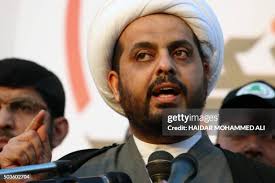 Sheikh Qais Al-Khazali, the Iraqi the secretary general of the Shiite...  News Photo