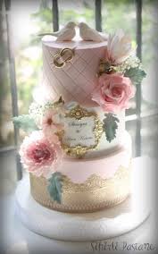Gold Lace Wedding Cake By Magic Pastry Cakesdecor Com Cakes And Sweets Cake Cakes Ca Gold Lace Wedding Cake Lace Wedding Cake Gold Wedding Cake