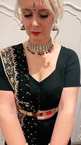 A #SeedhaPallu drape for our beautiful client Zara…, #SareeDrapingByAnil ✨,  For bookings and enquiries, call