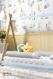 Cama Cabana Montessoriana Amadeirada Azul Grao De Gente Quartos De Crianca Ikea Quarto De Bebe Montessoriano Cama De Bebe