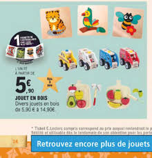 Offre Jouet En Bois Chez E Leclerc