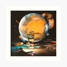 Just another day in japanese retro future! Retro Futurism Art Prints Redbubble
