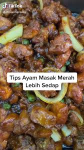 Tumis sehingga terbit minyak and harum. Tips Ayam Masak Merah Ayammasakmerah Ayammerah Tipsmasak Videomasak Kedaimakan Nasiayamcincang Seremban