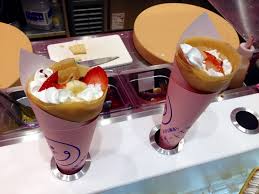 How They Make Japanese Crepes In Japan Japanese Crepes Crepes Thai Street Food