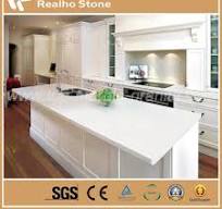 Hot Sale Top Quality Engineered Pure White Quartz Bathroom ...