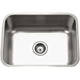 5% coupon applied at checkout. Kraus Kbu14 31 1 2 Inch Undermount Single Bowl 16 Gauge Stainless Steel Kitchen Sink Amazon Com